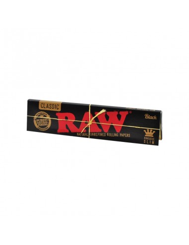 Boletas RAW Black King Size SLIM (32 papers)