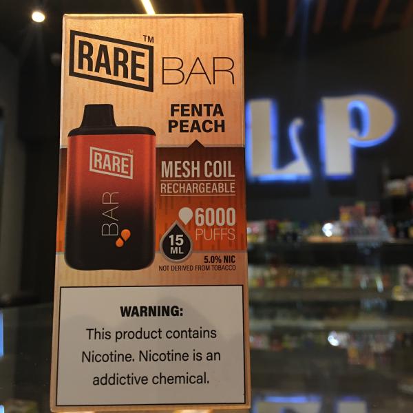 Vaporizador Desechable Rare Bar 6000 Puff