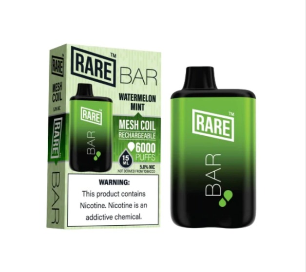 Vaporizador Desechable Rare Bar 6000 Puff