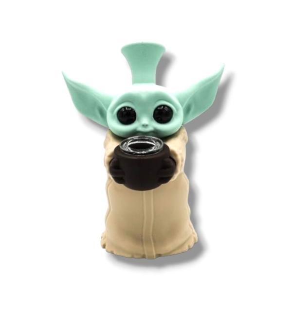 Bong de Silicon Baby Yoda