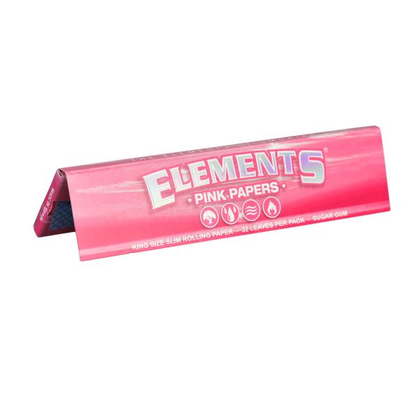 Boletas Elements Pink KingSize (32 Papeles)