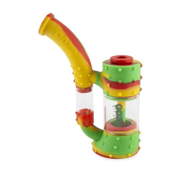 Bong Ooze de Vidrio y Silicon /