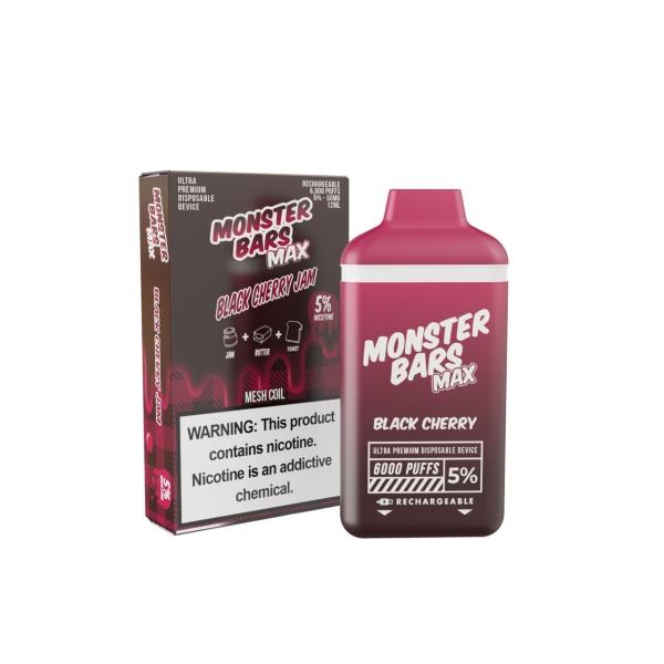 Vaporizador Monster Bar MAX 6000 Puff 5% /