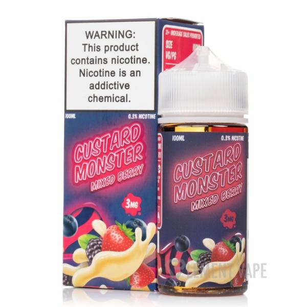 Líquido Custard Monster 100MLx3Mg E-Juice /