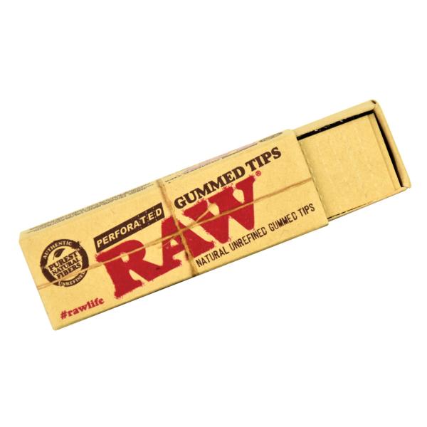 Filtros RAW Unrefined Gummed Perforated (33 papeles)