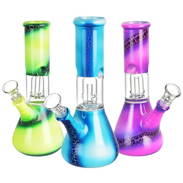 Bong de Vidrio Lava Ombre / 8&quot; Colors Vary