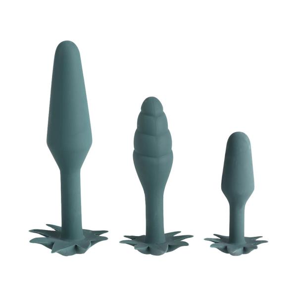 Set Anal Maia Novelties 420 of Silicone 3pcs / 3&quot;-5&quot;