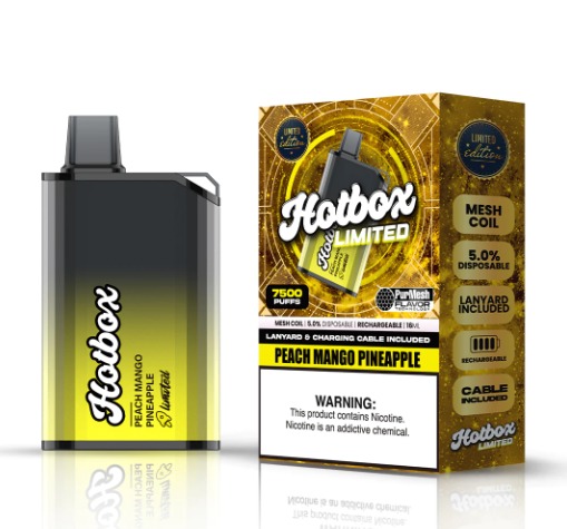 Vaporizador Desechable Hotbox 7500 Puff 5% /