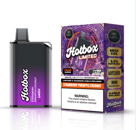 Vaporizador Desechable Hotbox 7500 Puff 5% /