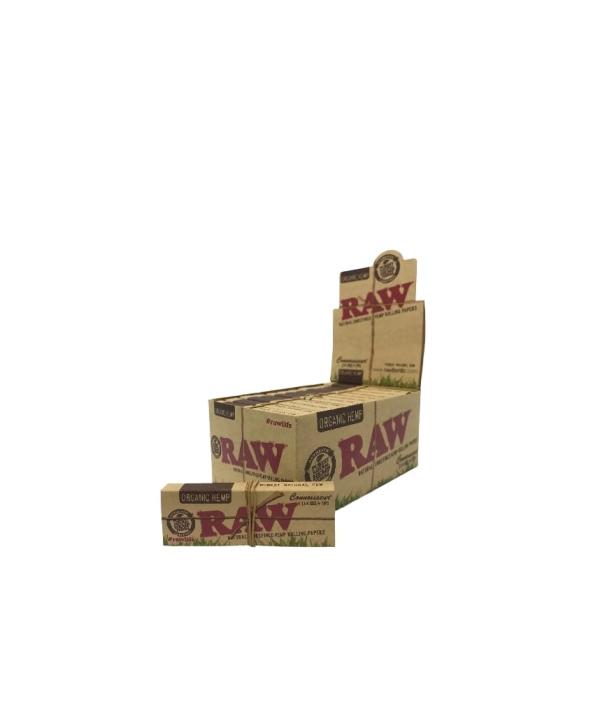 Boletas RAW Organic Connoisseur 1 1/4 + Filtro