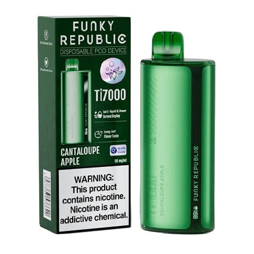 Vaporizador Desechable Funky Republic 7000 Puff 5% /